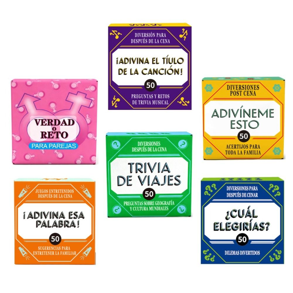 Cartas de Jogo Espanhol Divert - Party Games Name avaliação e preço